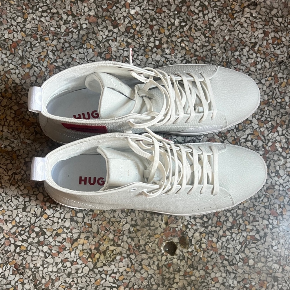 Hugo Boss white sneakers